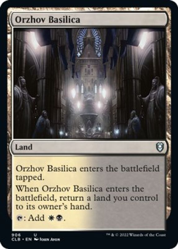 Orzhov Basilica - 906 - Uncommon