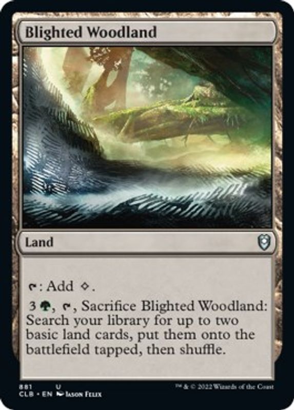 Blighted Woodland - 881 - Uncommon