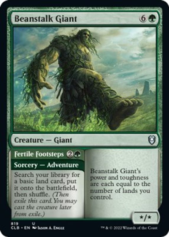 Beanstalk Giant - 819 - Uncommon