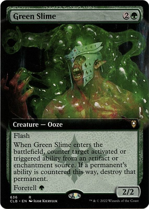 Green Slime (Extended Art) - 636 - Rare