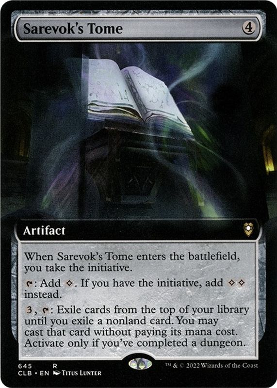 Sarevok's Tome (Extended Art) - 645 - Rare