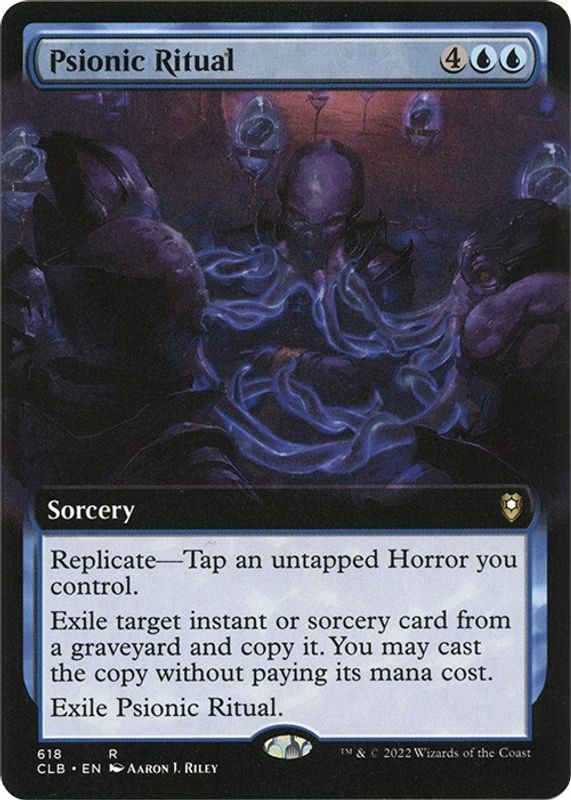 Psionic Ritual (Extended Art) - 618 - Rare