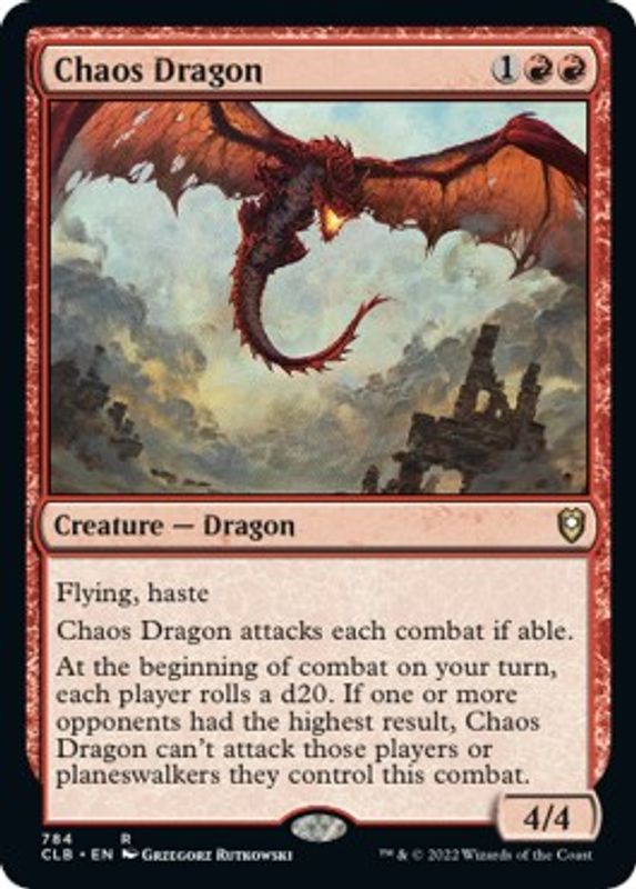 Chaos Dragon - 784 - Rare