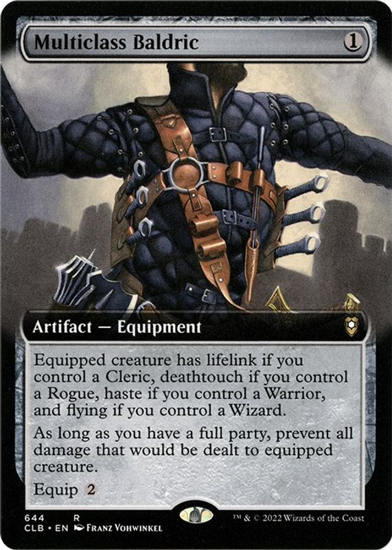 Multiclass Baldric (Extended Art) - 644 - Rare