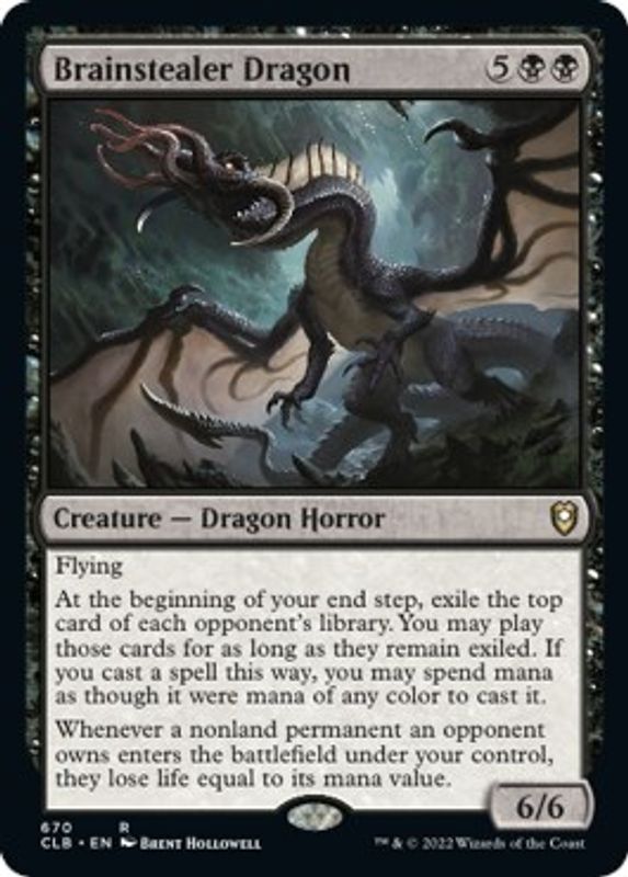 Brainstealer Dragon - 670 - Rare