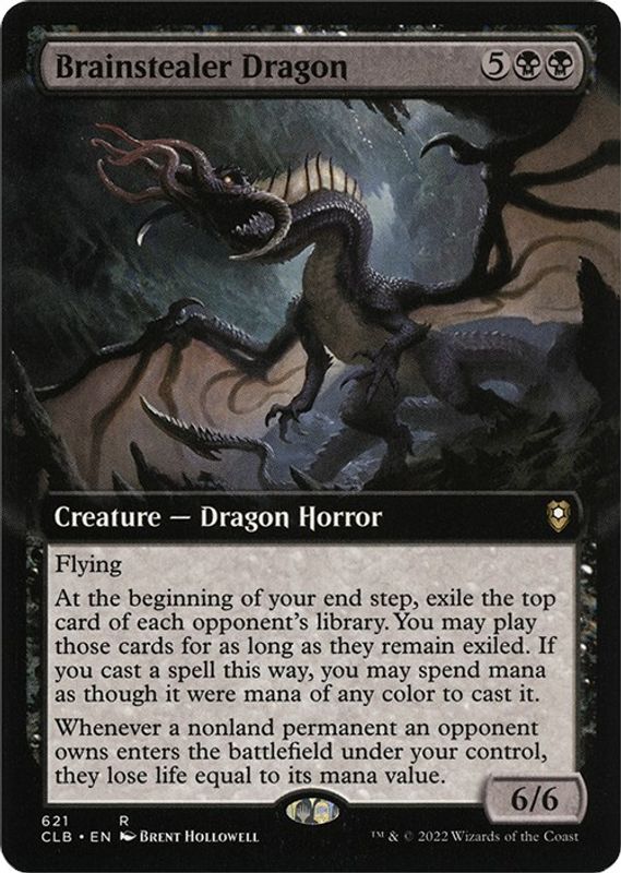 Brainstealer Dragon (Extended Art) - 621 - Rare