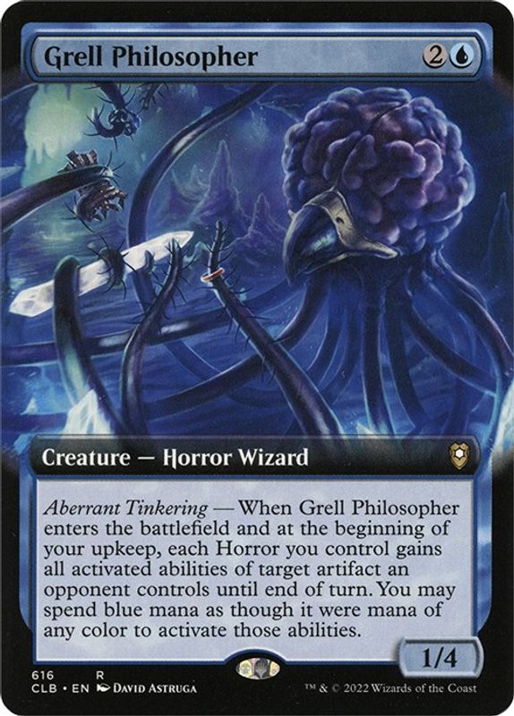 Grell Philosopher (Extended Art) - 616 - Rare