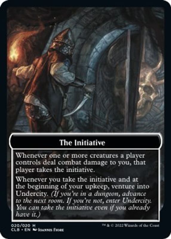 The Initiative // Undercity Double-sided Token - 20 - Token