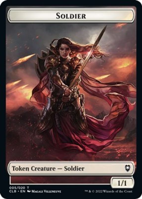 Soldier Token - 5 - Token