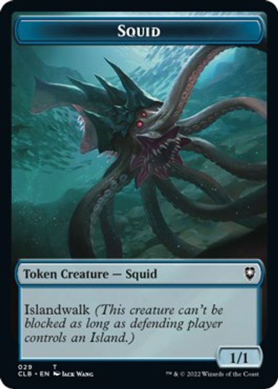 Squid // Copy Double-sided Token - Token