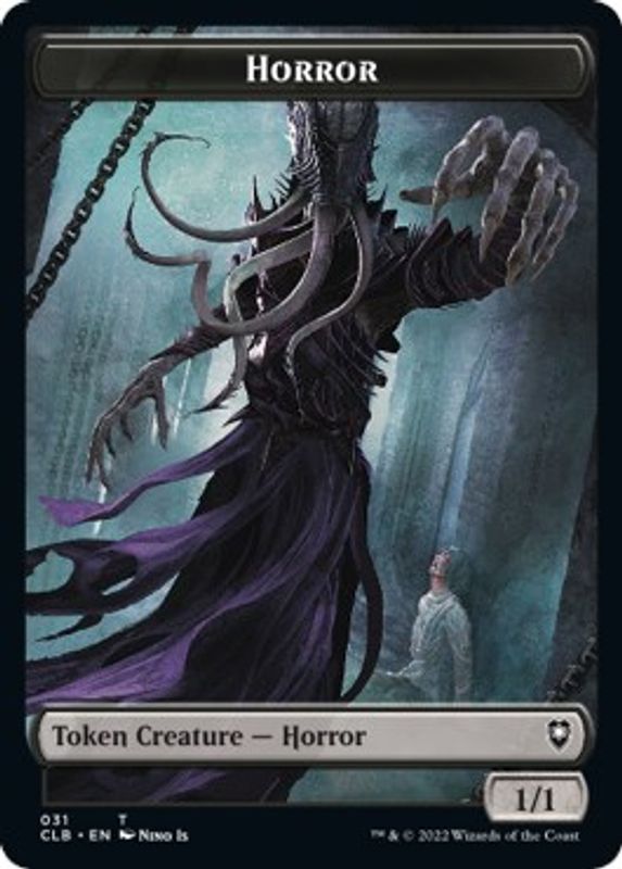 Horror // Centaur Double-sided Token - Token