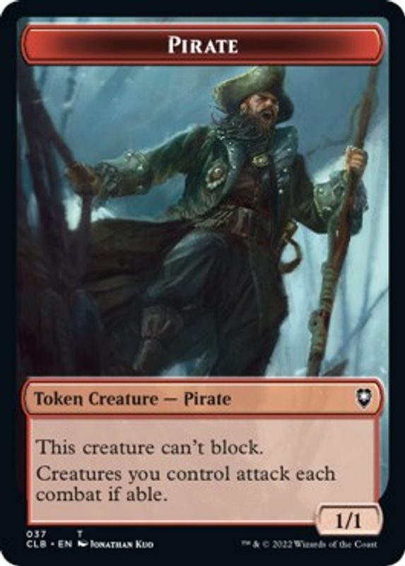 Pirate // Goblin Double-sided Token - Token