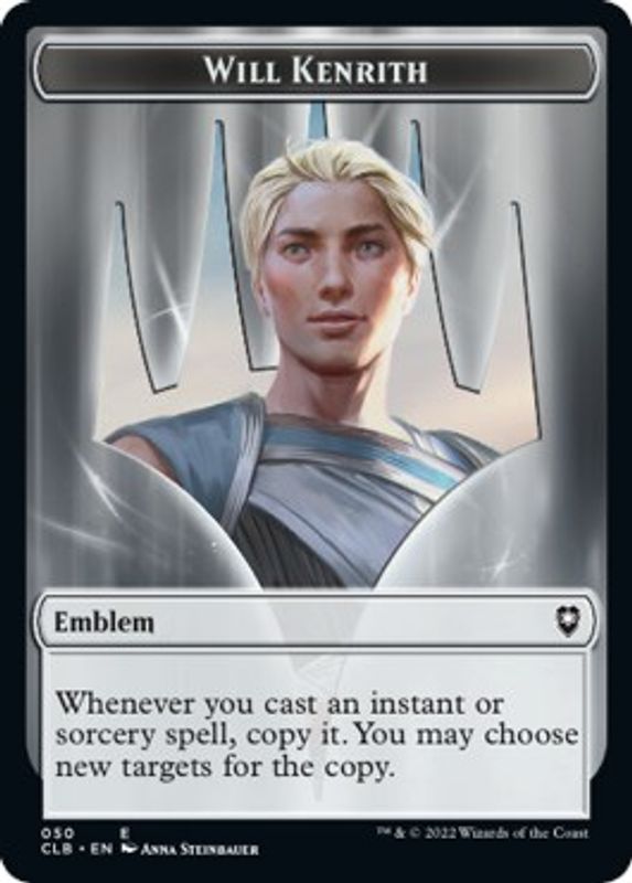 Emblem - Will Kenrith // Copy Double-sided Token - Token