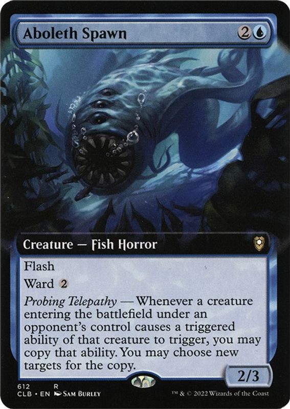 Aboleth Spawn (Extended Art) - 612 - Rare