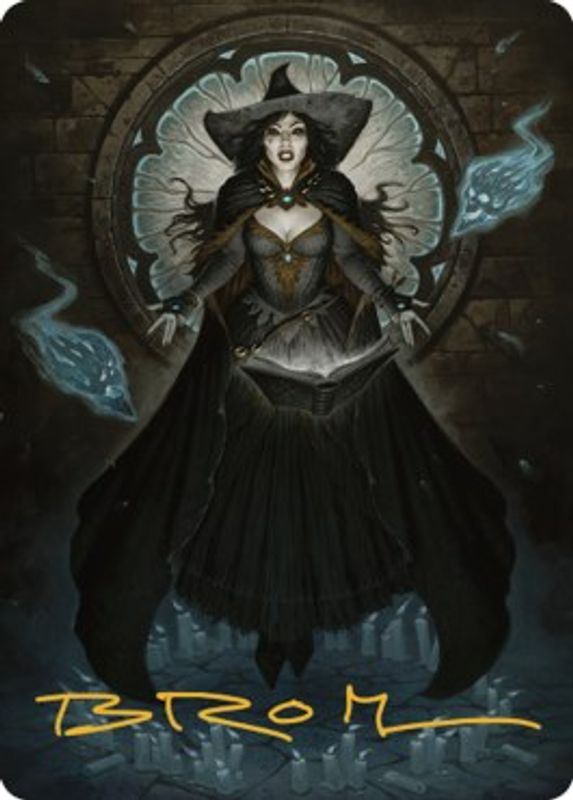 Tasha, the Witch Queen Art Card (76/81) (Gold-Stamped Signature) - 76 - Special