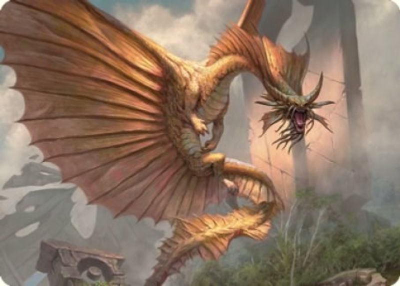 Ancient Gold Dragon Art Card (28/81) - 28 - Special