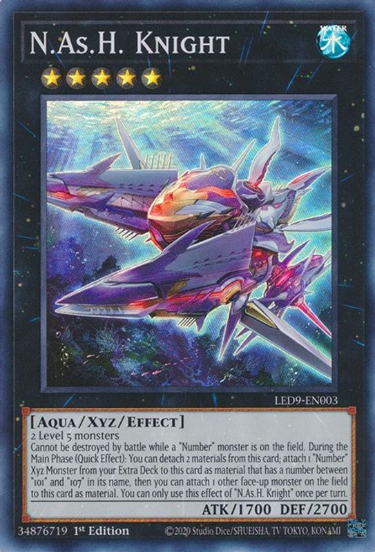 N.As.H. Knight - LED9-EN003 - Super Rare