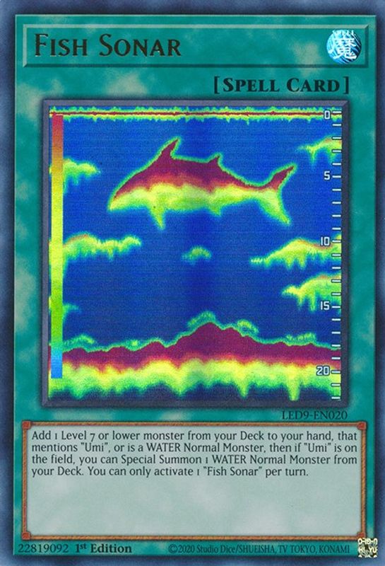 Fish Sonar - LED9-EN020 - Ultra Rare