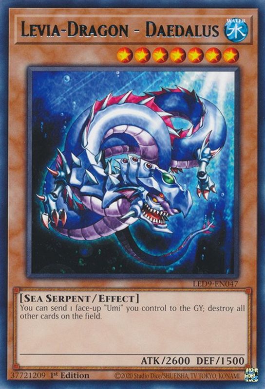 Levia-Dragon - Daedalus - LED9-EN047 - Rare