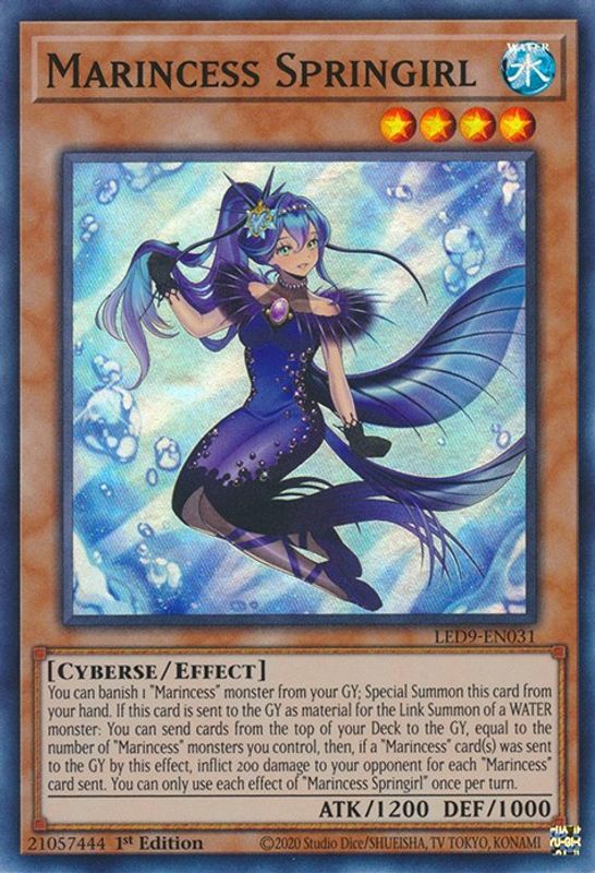 Marincess Springirl - LED9-EN031 - Super Rare