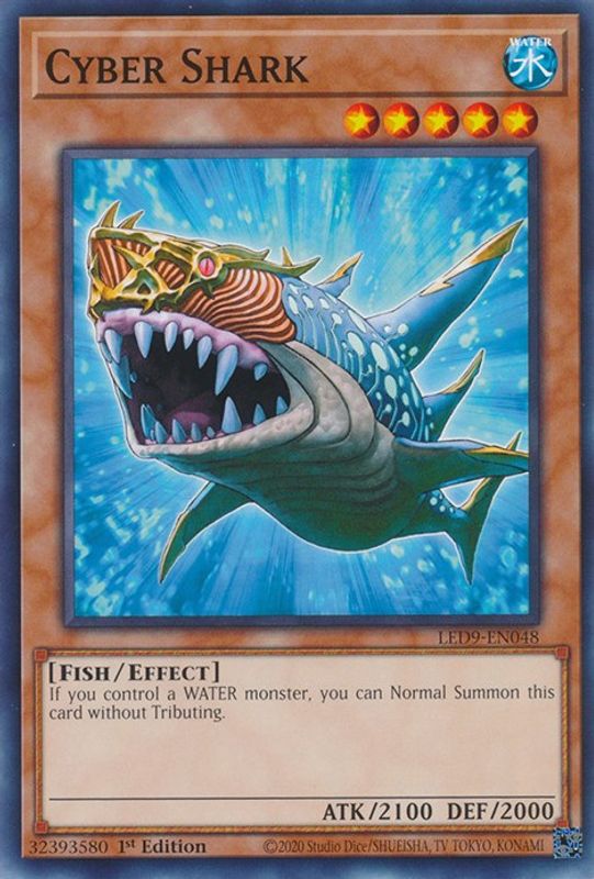 Cyber Shark - LED9-EN048 - Common / Short Print