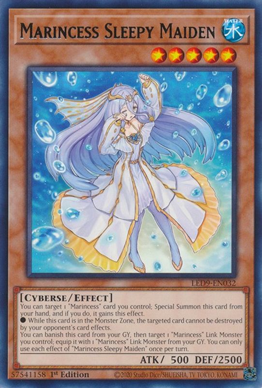 Marincess Sleepy Maiden - LED9-EN032 - Rare