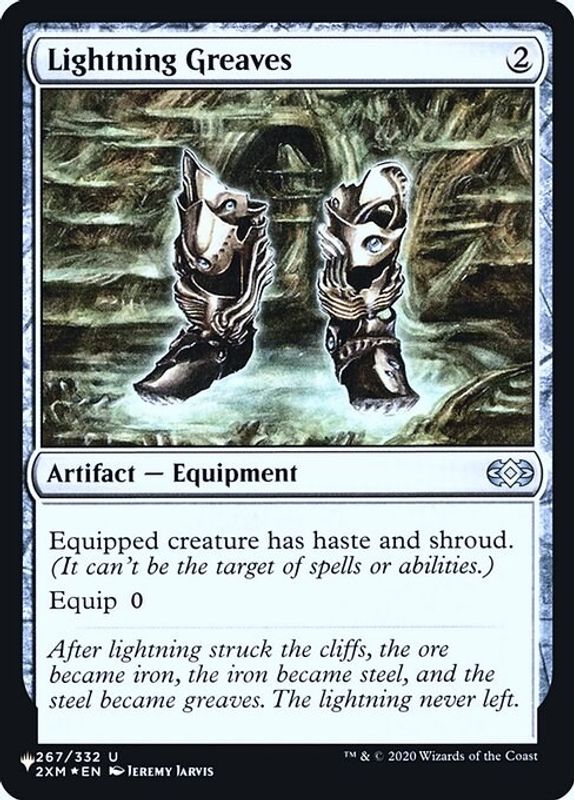 Lightning Greaves (2XM) - 267 - Uncommon