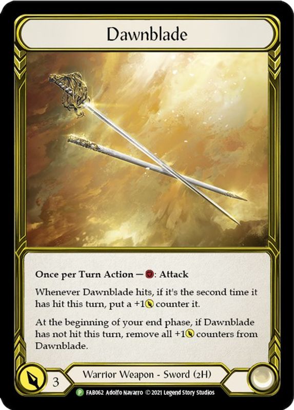 Dawnblade (Golden) - FAB062 - Promo