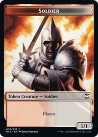 Soldier (033) // Devil Double-sided Token - NCC -