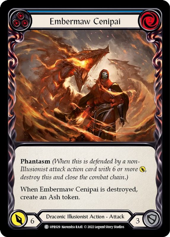 Embermaw Cenipai (Blue) - UPR029 - Common