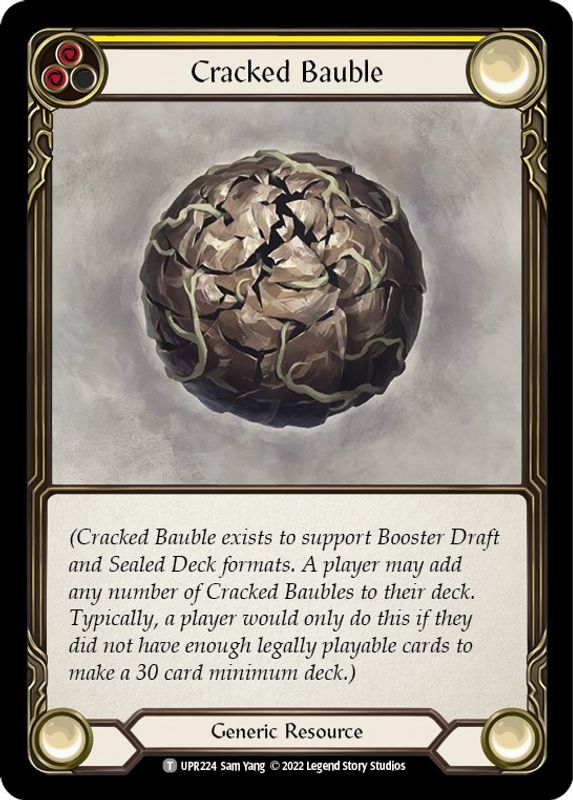 Cracked Bauble - UPR224 - Token