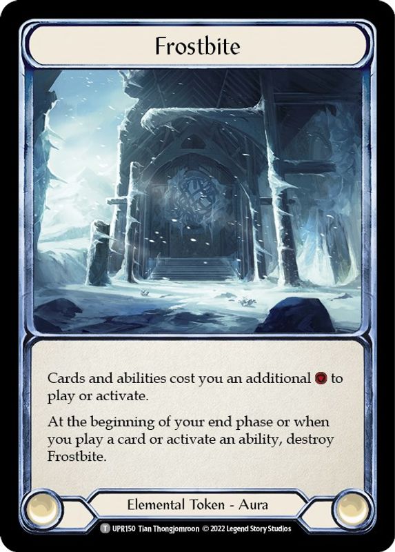 Frostbite // Helio's Mitre - UPR150/UPR183 - Token