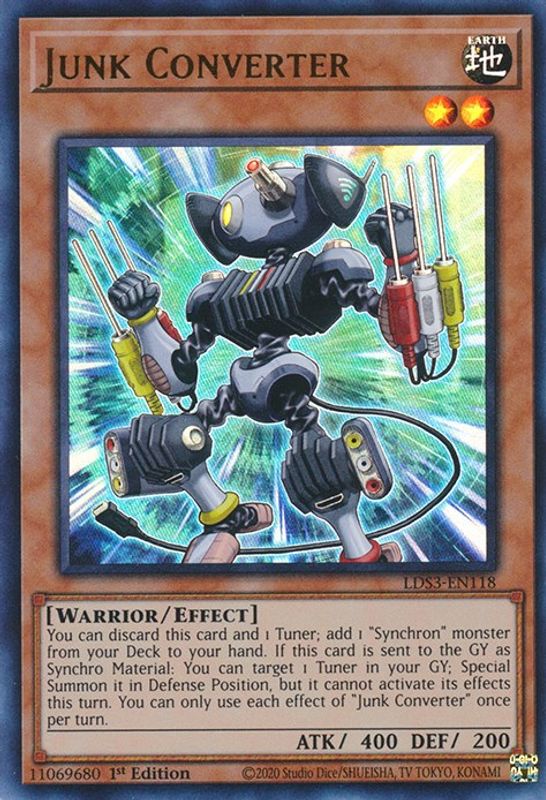 Junk Converter - LDS3-EN118 - Ultra Rare