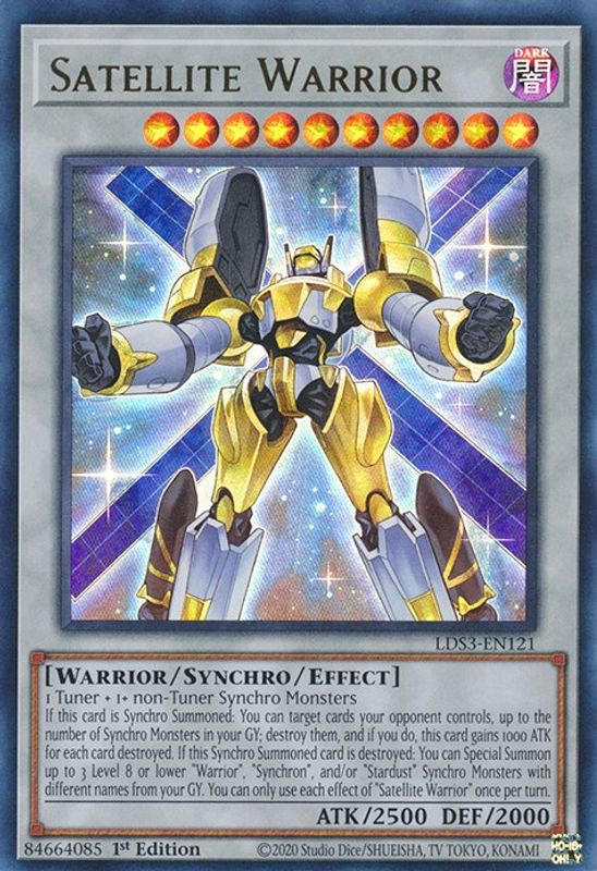 Satellite Warrior - LDS3-EN121 - Ultra Rare