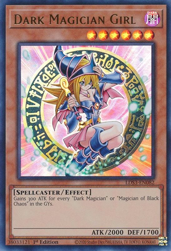 Dark Magician Girl - LDS3-EN082 - Ultra Rare