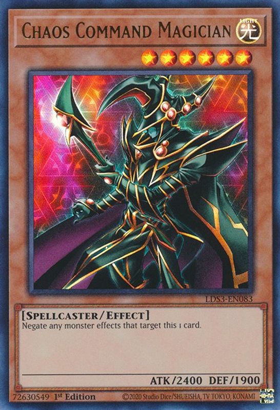 Chaos Command Magician - LDS3-EN083 - Ultra Rare