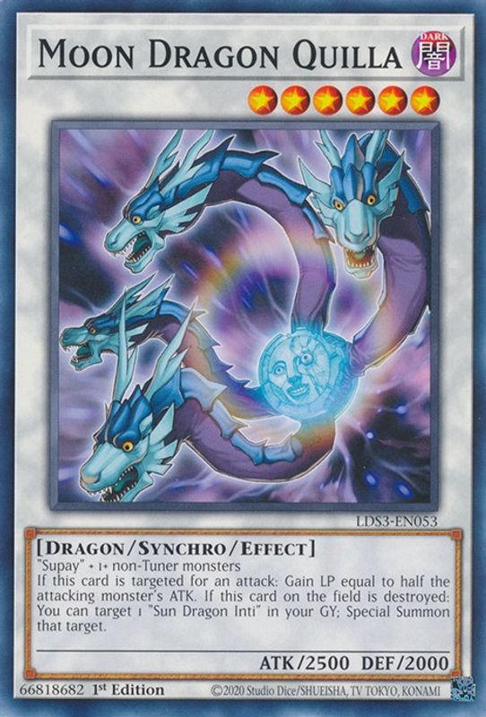 Moon Dragon Quilla - LDS3-EN053 - Common