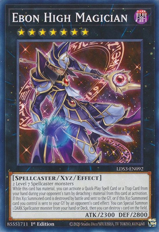 Ebon High Magician - LDS3-EN092 - Common