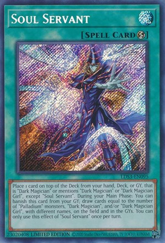 Soul Servant - LDS3-EN095 - Secret Rare