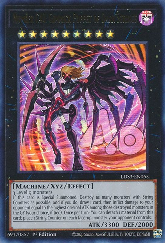 Number C40: Gimmick Puppet of Dark Strings - LDS3-EN065 - Ultra Rare