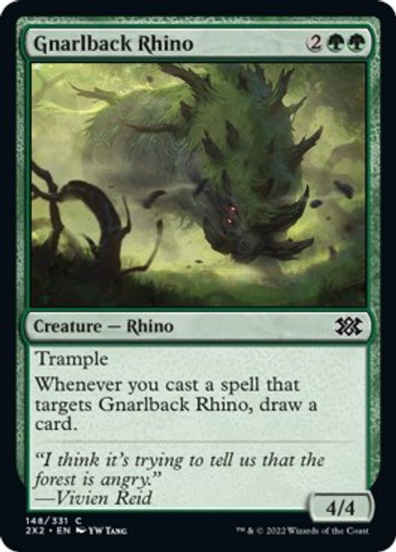 Gnarlback Rhino - 148 - Common