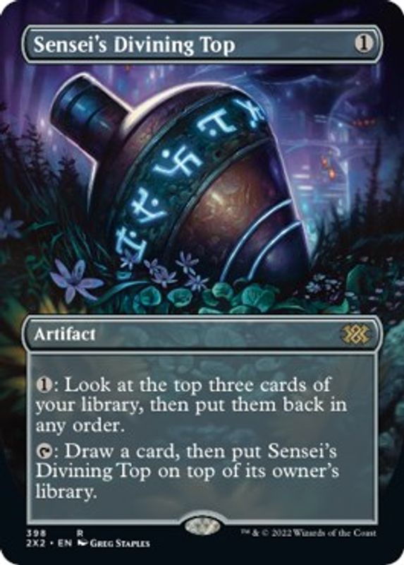 Sensei's Divining Top (Borderless) - 398 - Rare