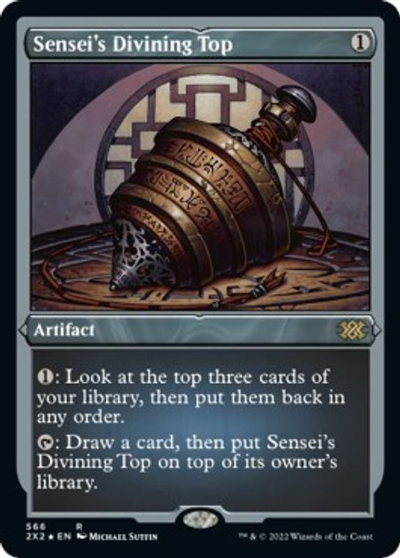 Sensei's Divining Top (Foil Etched) - 566 - Rare