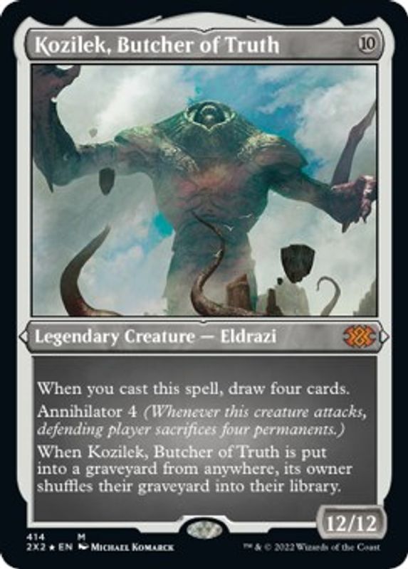 Kozilek, Butcher of Truth (Foil Etched) - 414 - Mythic