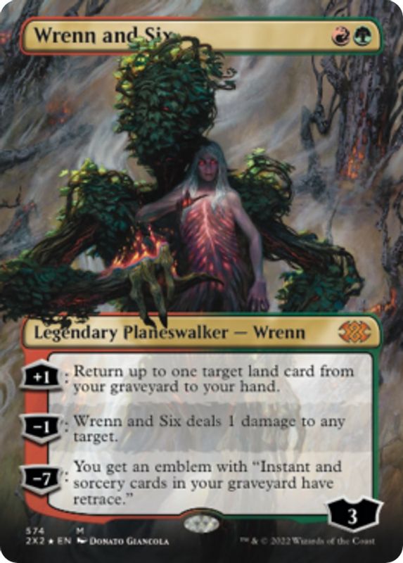 Wrenn and Six (Textured Foil) - 574 - Mythic