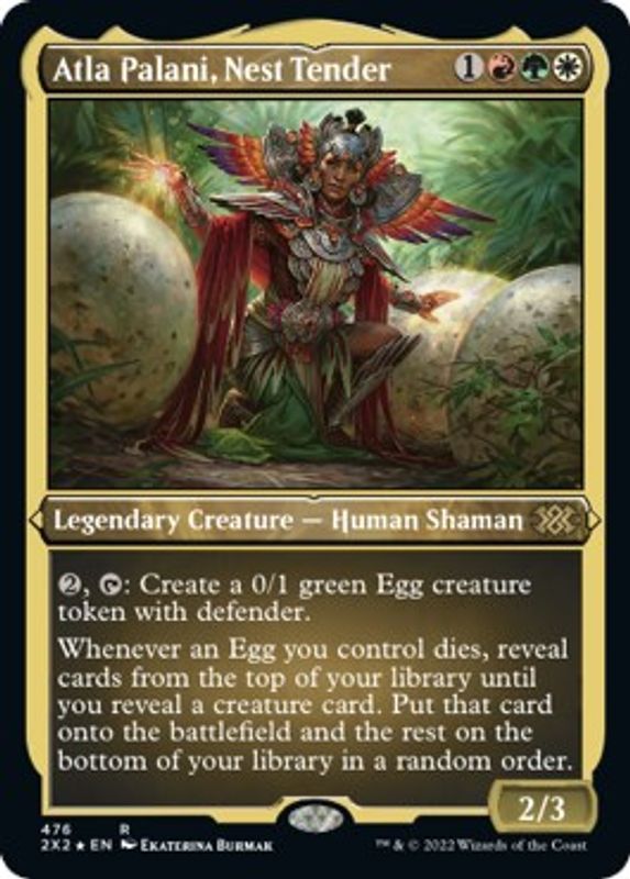 Atla Palani, Nest Tender (Foil Etched) - 476 - Rare