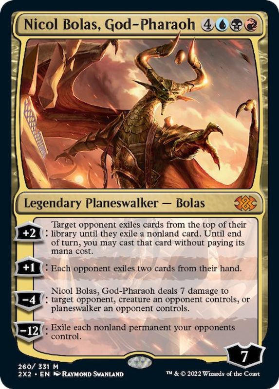 Nicol Bolas, God-Pharaoh - 260 - Mythic