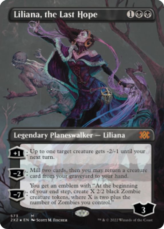 Liliana, the Last Hope (Textured Foil) - 573 - Mythic