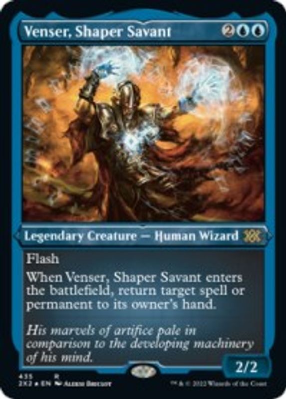 Venser, Shaper Savant (Foil Etched) - 435 - Rare