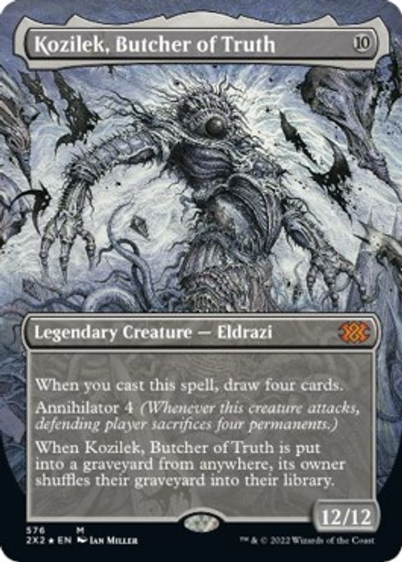 Kozilek, Butcher of Truth (Textured Foil) - 576 - Mythic